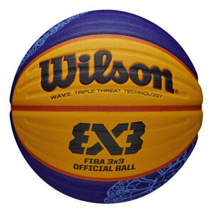 Jogo Oficial De Basquete Wilson Fiba 3x3 Orange Size 6