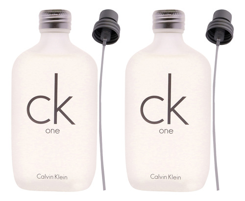 Perfume Calvin Klein Ck One Unisex 100ml Edt Spray - 2 Pack - Imagem 2