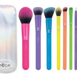 Conjunto De Pincéis De Maquiagem Moda Totally Electric, 13 P