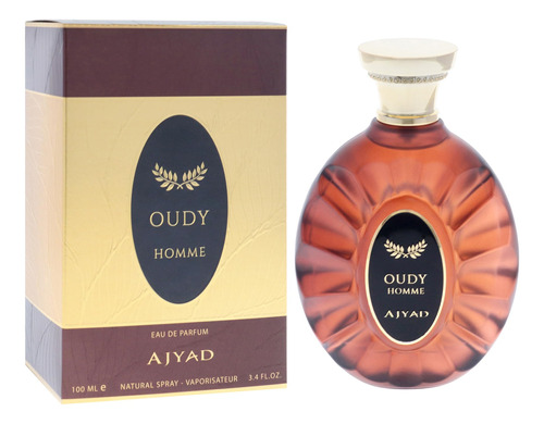 Perfume Ajyad Oudy Para Homens Eau De Parfum 100ml - Imagem 3