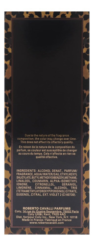 Perfume Roberto Cavalli Uomo Para Homens 100ml Em Spray De P - Imagem 7