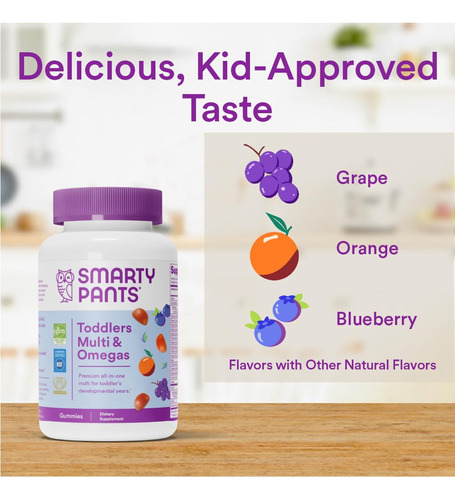 Gomas Multivitamínicas Smartypants Toddler 70 Unidades - Imagem 6