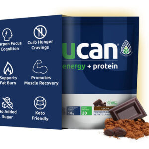 Energy + Proteína De Soro De Leite Em Pó Ucan 19g/porção Com