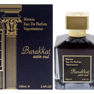 Perfume Youshah Perfumes Maison Barakkat Satin Oud 100ml Edp