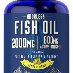 Suplemento De Óleo De Peixe Carlyle 2000 Mg | 600 Mg De Ômeg
