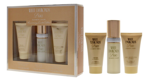 Conjunto De Presentes Perfume Elizabeth Taylor White Diamond - Imagem 3