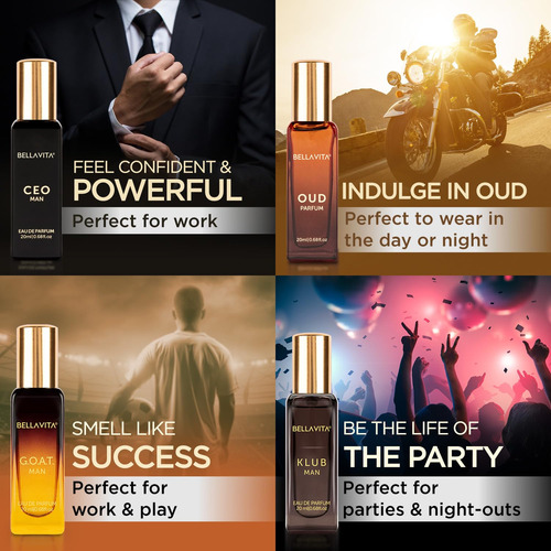 Conjunto De Perfume Para Presente Bella Vita Luxury Para Hom - Imagem 2