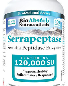 Suplemento Bio Absorb Serrapeptase Enzyme 120000 Spu 400 Dia