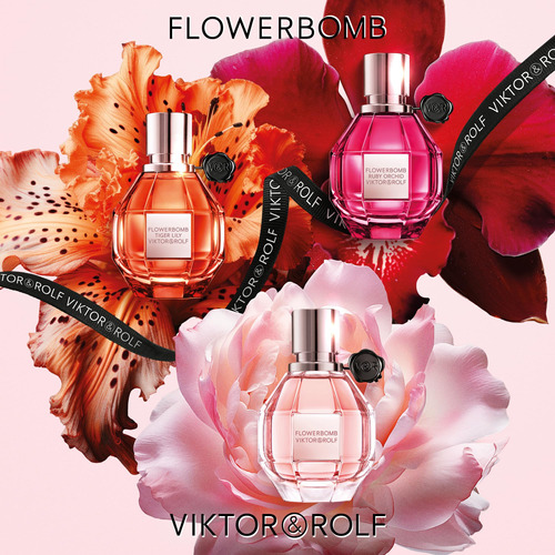 Perfume Viktor&rolf Flowerbomb Tiger Lily Eau De Parfum 100m - Imagem 7