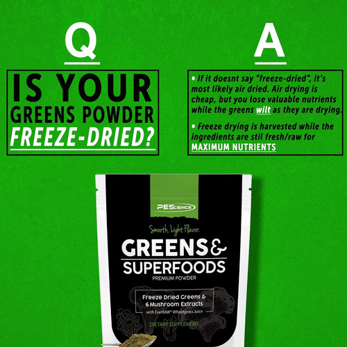 Suplemento Prescience Greens & Superfoods Lime Flavor 30 Ser - Imagem 4
