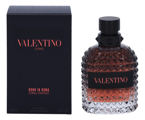 Perfume Valentino Masculino Nascido Em Roma Coral Fantasy 10 - Imagem 4