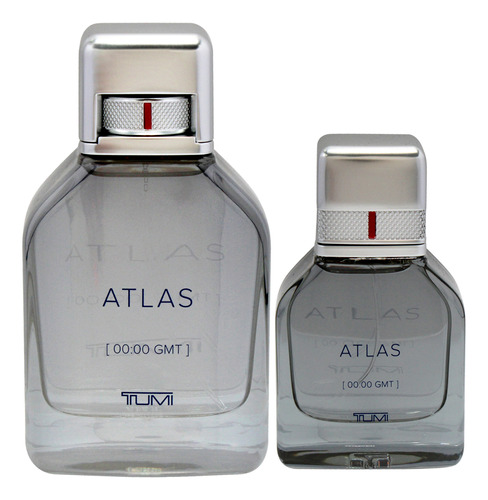 Conjunto De Presente Perfume Tumi Atlas Para Homens 100 Ml E - Imagem 2