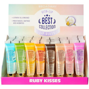 Brilho Labial Kiss Broadway Broadway Vita-lip Clear Gloss X4