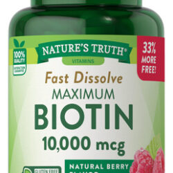 Suplemento Nature&quots Truth Biotina 10000mcg 120 Comprimidos