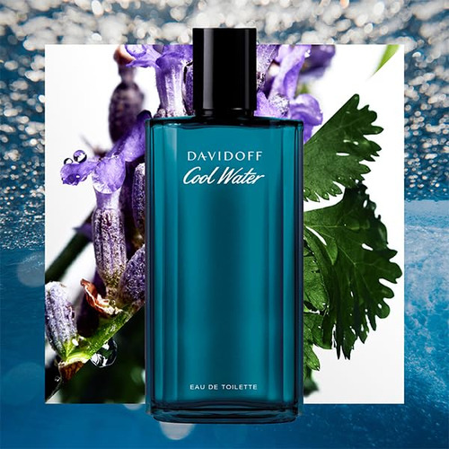 Perfume Davidoff Cool Water Edt Spray Para Homens 200ml - Imagem 3