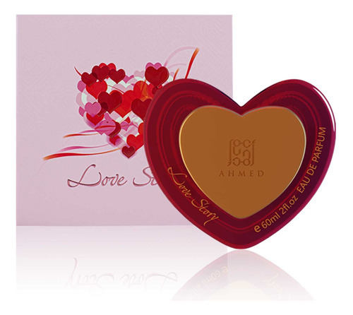Perfume Ahmed Love Story Para Mulheres, Fragrância Oriental - Imagem 2