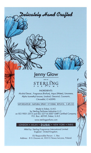 Perfume Jenny Glow The Ten Enchantments Eau De Parfum 100ml - Imagem 7