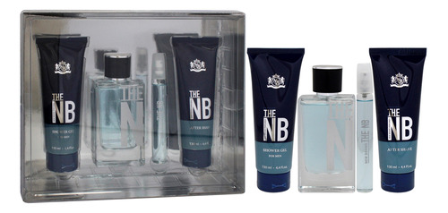 Conjunto De Presentes Perfume New Brand Prestige Para Homens - Imagem 3