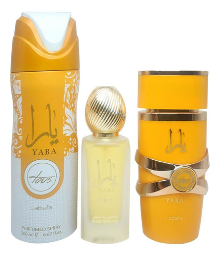 Gift Set Tous Yara Perfume 100ml Edp + 200ml Deodorant + 50m - Imagem 2