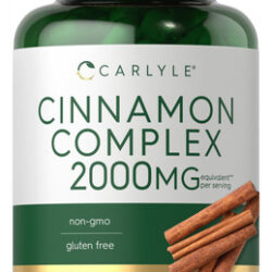 Suplemento Carlyle Ceylon Cinnamon Complex 150 Cápsulas