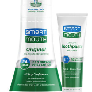 Combinação De Creme Dental E Enxaguante Bucal Smartmouth Pre