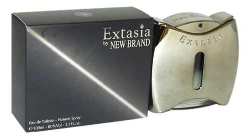 Perfume New Brand Extasia Para Homens 100ml Edt Spray