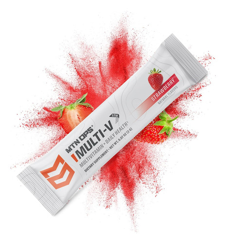 Multivitamínico Mtn Ops Multi-v Para Homens E Mulheres, Dose - Imagem 2
