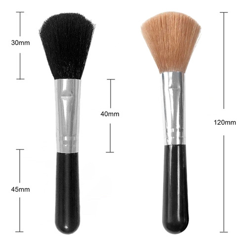 Pincel De Blush Para Maquiagem: Uso Diário De Salão De Belez - Imagem 2