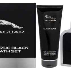 Perfume Jaguar Classic Black Edt 100ml Para Homens, Conjunto
