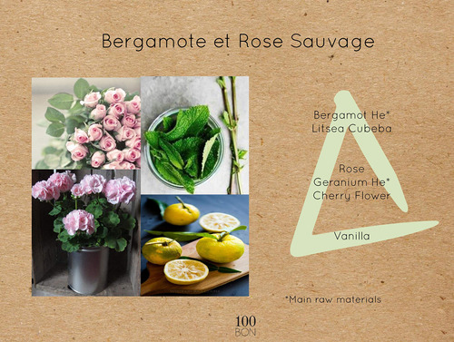 Perfume 100bon Bergamote & Rose Sauvage 50ml Para Mulheres E - Imagem 6