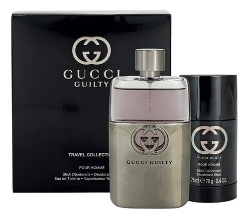 Perfume Gift Set Gucci Guilty Pour Homme Eau De Toilette 90m