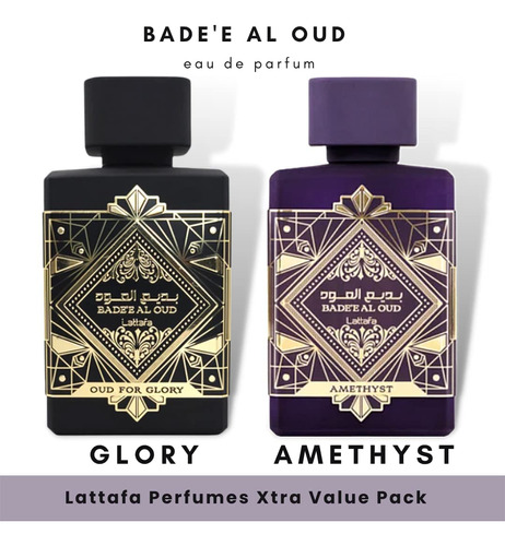 Perfume Lattafa Bade"e Al Oud Amethyst Edp 100ml Com Caixa D - Imagem 4