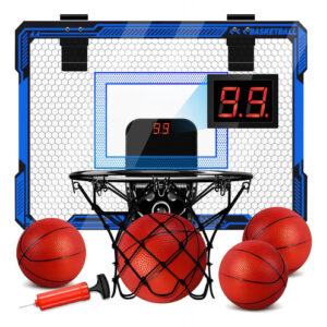 Mini Cesta De Basquete Molutsody Indoor Com Led E Placar