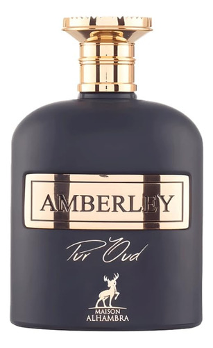 Perfume Maison Alhambra Amberley Pure Oud 100ml Para Unissex - Imagem 2