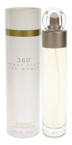 360 Da Perry Ellis Para Mulheres - 3.4 Oz Edt Spray