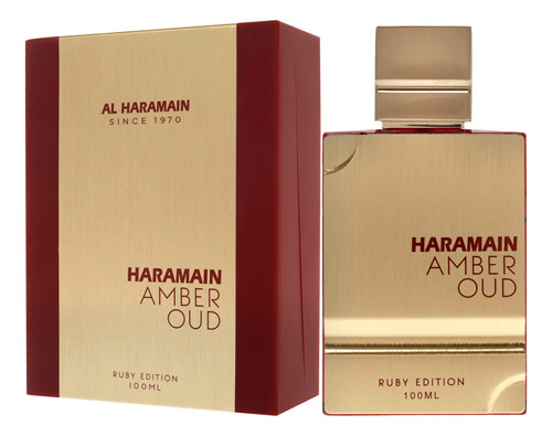 Perfume Al Haramain Amber Oud Ruby Eau De Parfum 100ml Unise - Imagem 4