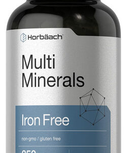 Suplemento Horbaach Multi Minerals 250 Cápsulas Sem Ferro