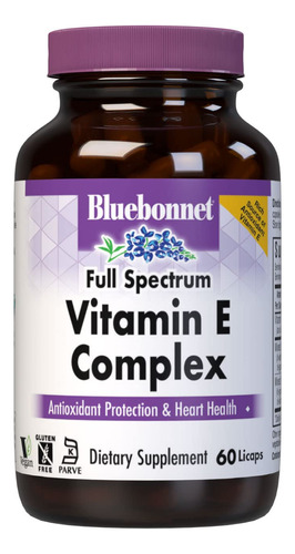Suplemento Bluebonnet Natural Full Spectrum Vitamin E Comple