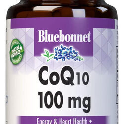 Cápsulas Vegetarianas Bluebonnet Coq-10, 100 Mg, 30 Unidade