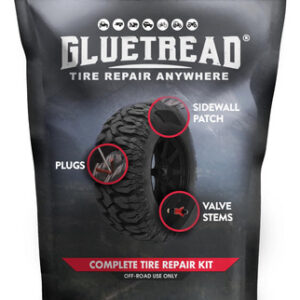 Kit De Reparo De Pneus Gluetread Completo Off-road Com Haste