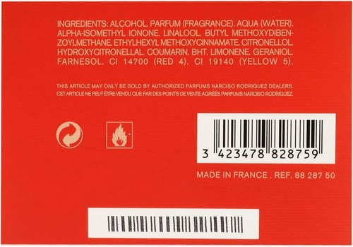 Perfume Narciso Rodriguez Narciso Rouge Edt 90ml Para Mulher - Imagem 2