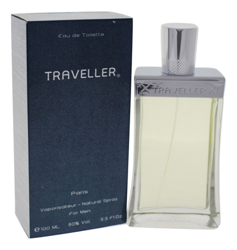 Perfume Viajante Spray Edt 3.3 Oz - Fragrância Refrescante E Duradoura