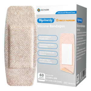 Bandagens Adesivas De Silicone Hysimedy Para Pele Fina Sensí