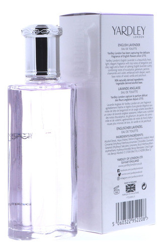 Perfume Yardley London English Lavender Edt 125ml Para Mulhe - Imagem 4