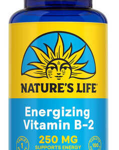 Suplemento Nature&quots Life Vitamina B-2 250 Mg 100 Comprimidos