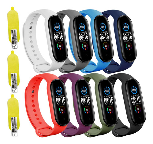 Pacote 458 Xiaomi Mi 5 Mi 6 Strapamazfit Band 5 Substituição