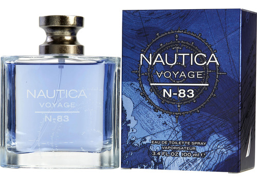 Perfume Nautica Voyage N-83 Edt Spray Para Homens 100ml