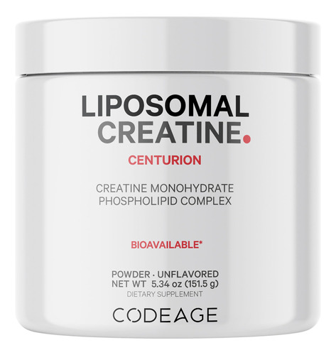 Suplemento Codeage Creatina Lipossomal Monohidratada 5000mg