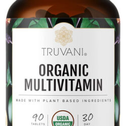 Suplemento Multivitamínico Orgânico Diário Truvani 90 Compri