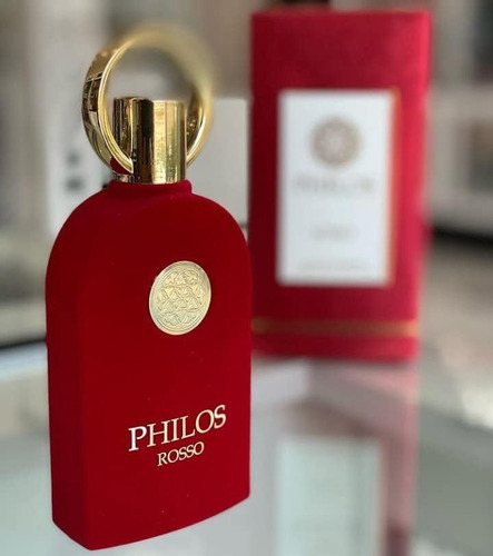 Perfume Maison Alhambra Philos Rosso Eau De Parfum 100ml Unisex - Imagem 2